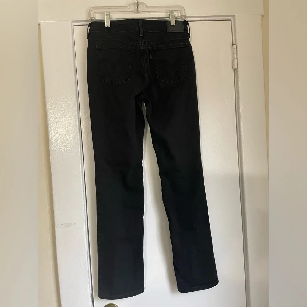Levi’s 505 black straight jeans size‎ 6